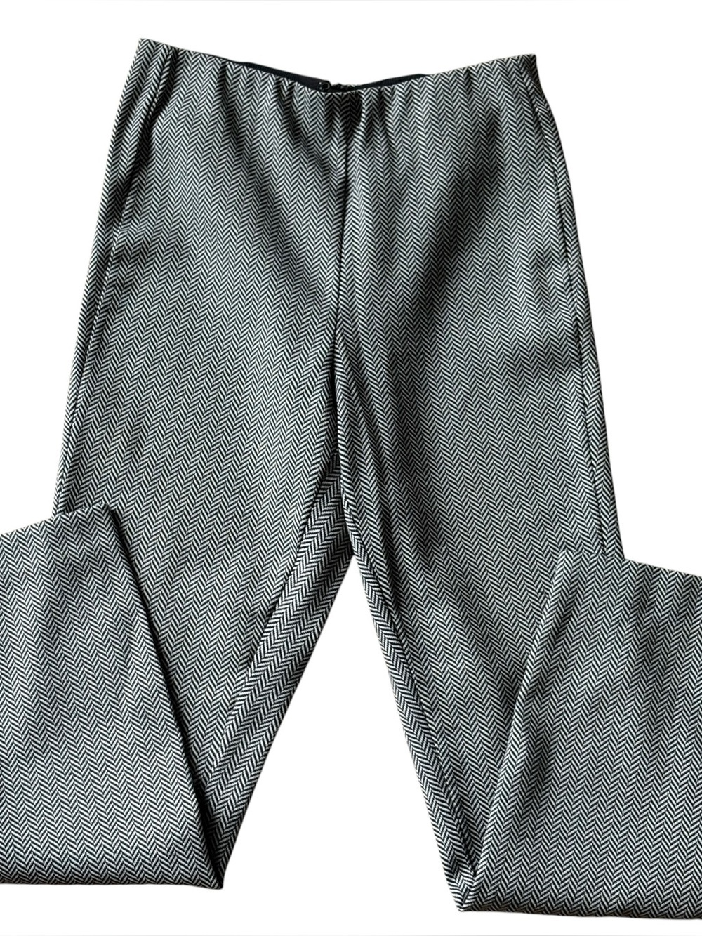 Rag & Bone Simone Herringbone Womens Dress Pants Size 6 Black White